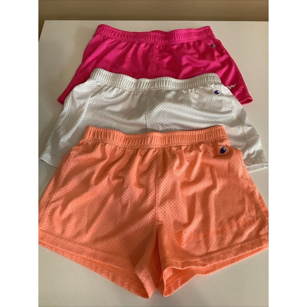 Champion Size Large Girls Bundle of Athletic Shorts. (3 Shorts) Preloved